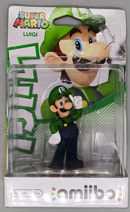 Nintendo amiibo Figure Luigi amiibo - Super Mario Collection for Nintendo Wii-U - [No Box]