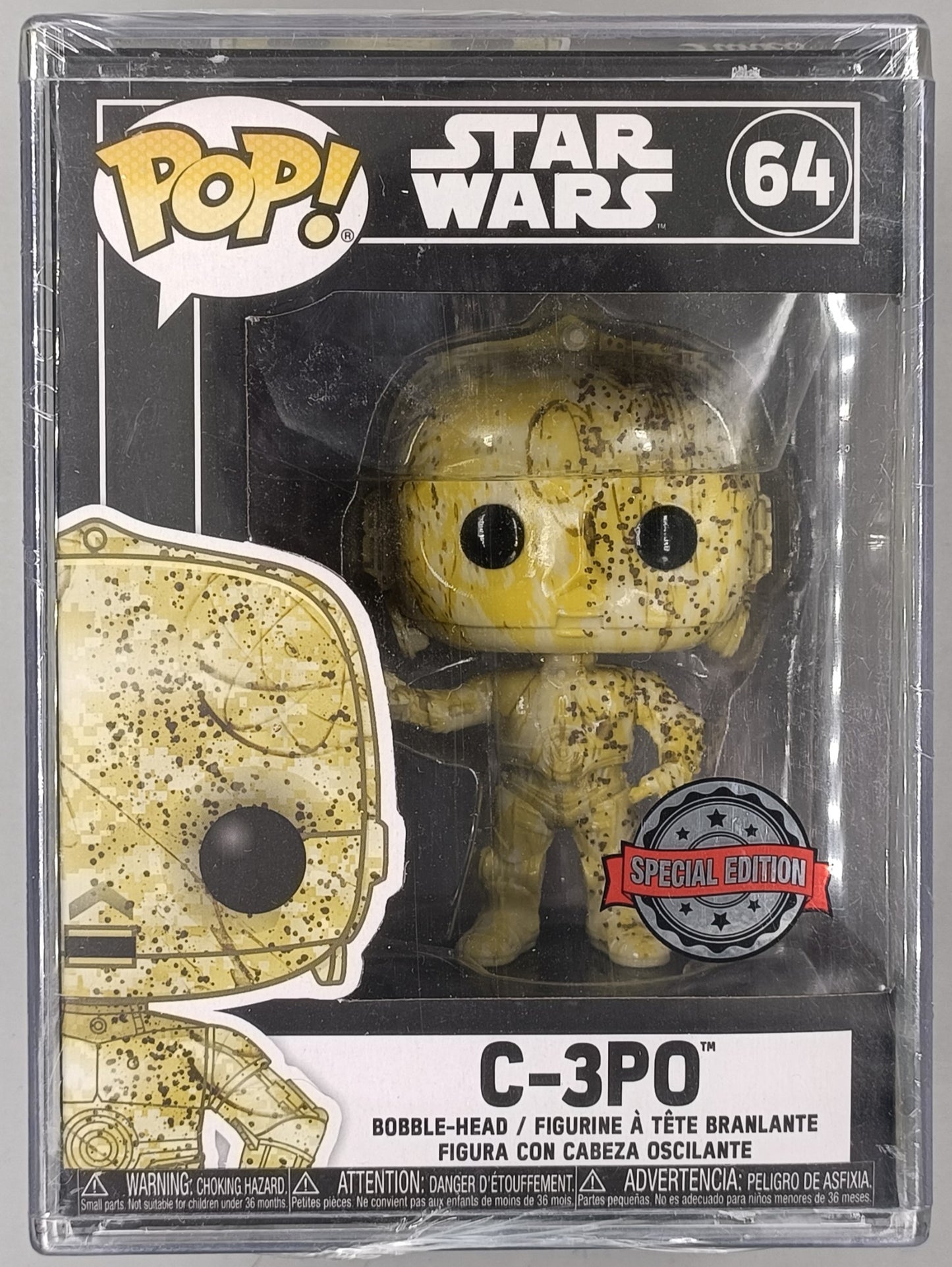 #64 C-3PO (Futura) - Star Wars - NEW & SEALED Funko POP