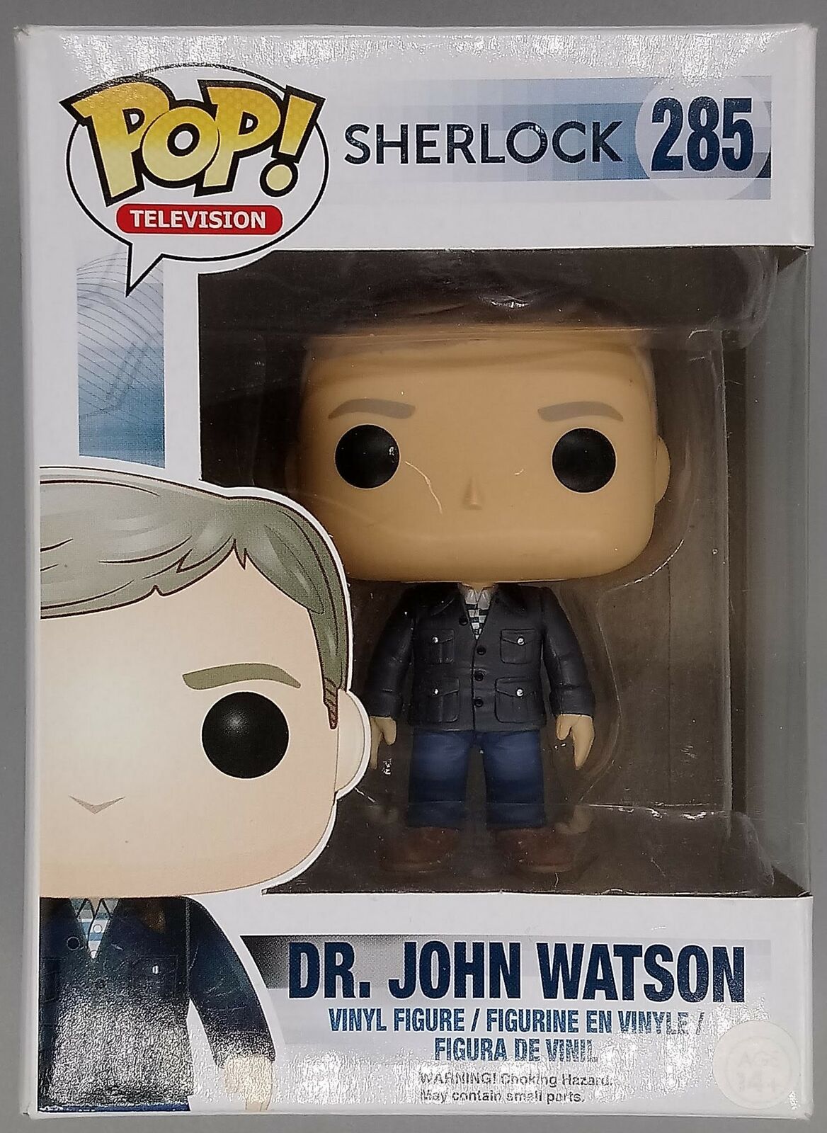 285 Dr. John Watson - Sherlock - Box Damaged Funko POP