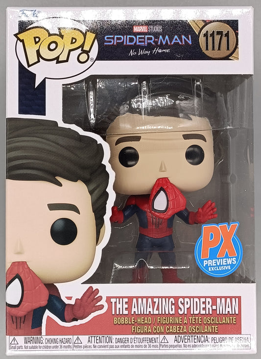 #1171 The Amazing Spider-Man (Unmasked) Marvel No Way Home Funko POP