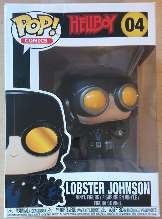 #04 Lobster Johnson - Comics Hellboy Funko POP