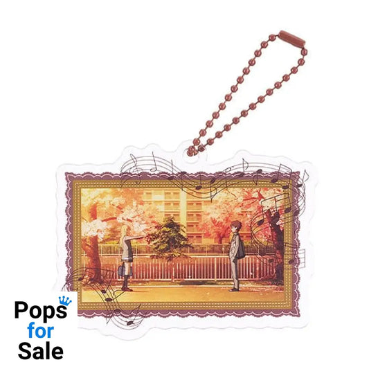 Your Lie in April Acrylic Keychain Anime Scene B 8 cm Keyrings