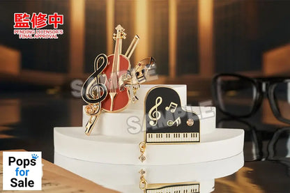 Your Lie in April Brooch Piano 7 cm