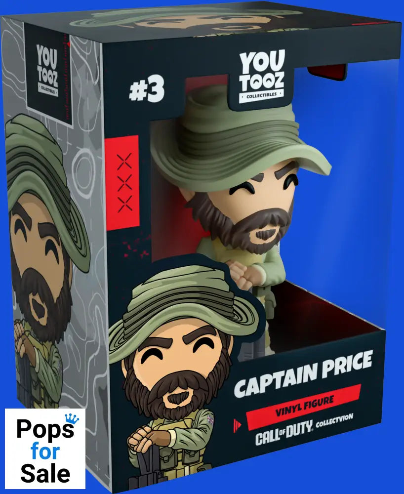 Youtooz Call of Duty Captain Price Action Figure