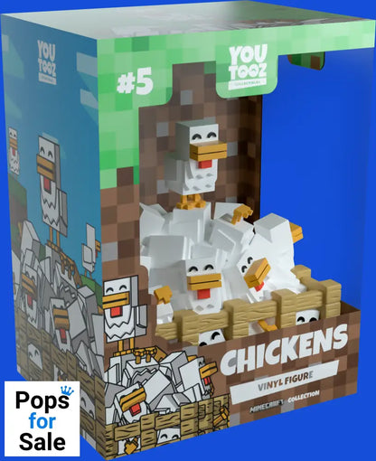 Youtooz Chickens Minecraft Action Figure