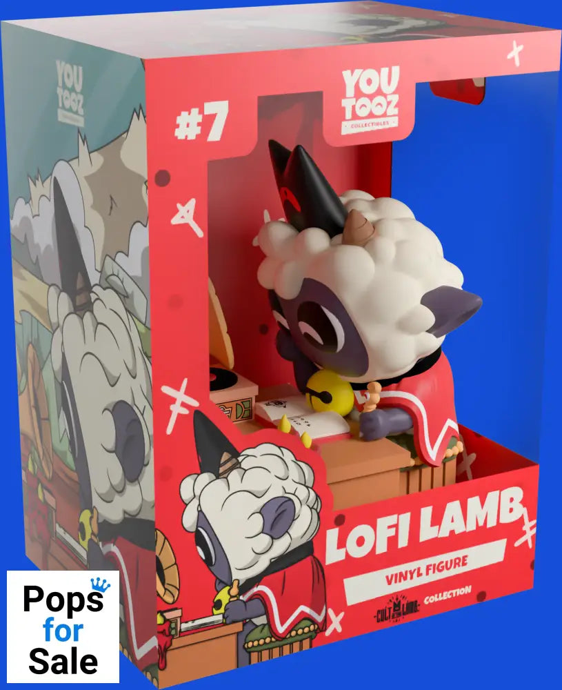 YouTooz Cult of the Lamb: Lofi Lamb Action Figure