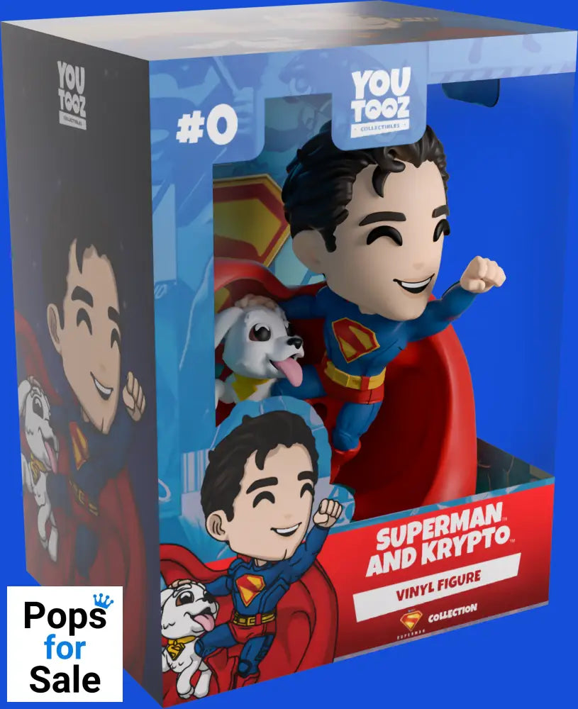 Youtooz - DC Comics - Superman and Krypto Figure