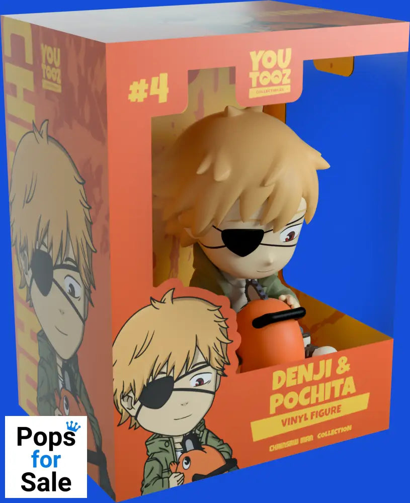 Youtooz Denji & Pochita Chainsaw Man Action Figure