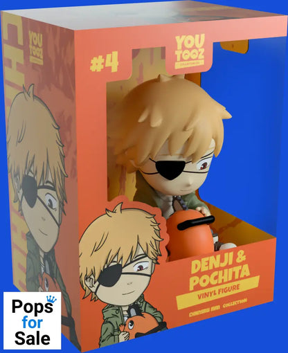 Youtooz Denji & Pochita Chainsaw Man Action Figure