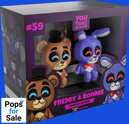 YouTooz Five Nights at Freddy`s: Freddy & Bonnie Monitor Buddiez Action Figure