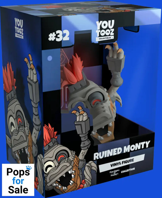Youtooz Five Nights at Freddy`s: Ruined Monty Action Figure