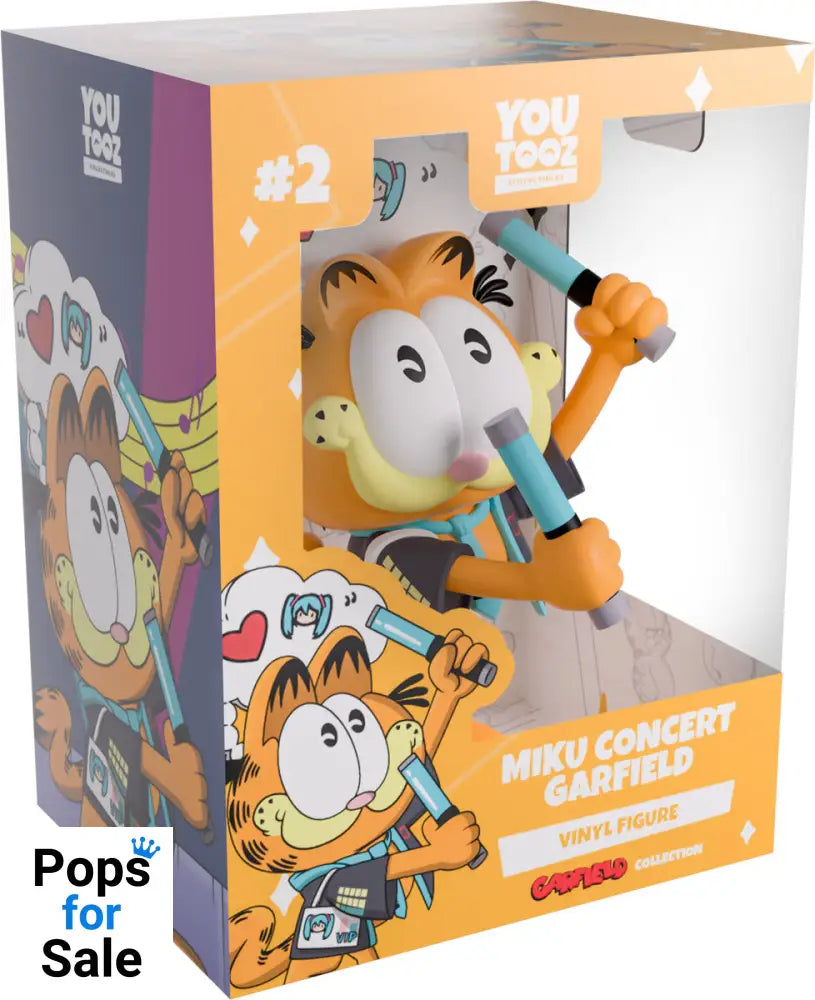 Youtooz - Garfield - Miku Concert Garfield Figure