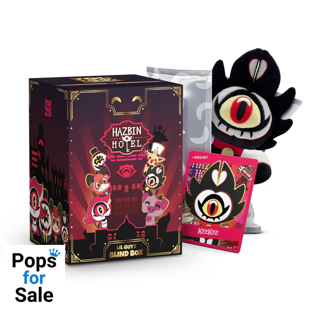 Youtooz - Hazbin Hotel: Lil Guyz - Blind Box (6 Inch Plush in Each Box) Plush Figure