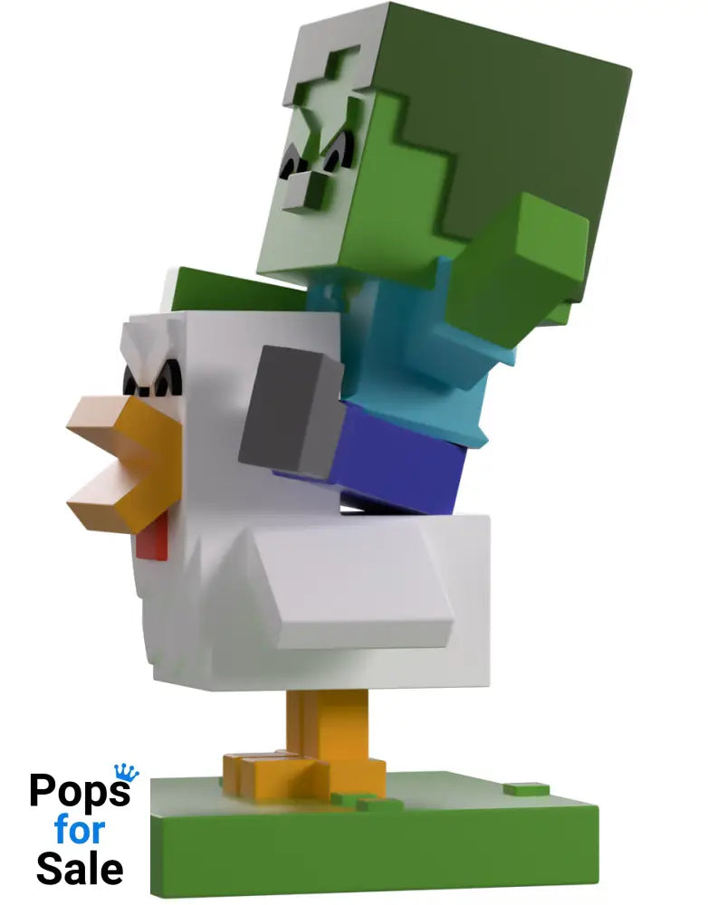 Youtooz - Minecraft: Chicken Jockey Figure