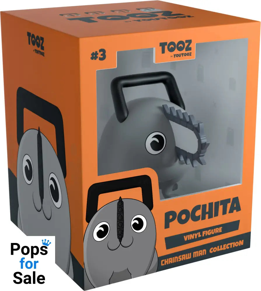 Youtooz Pochita Black & White - Chainsaw Man