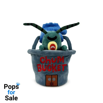 YouTooz Spongebob Squarepants: Plankton Chum Bucket Plush (9IN) Plush