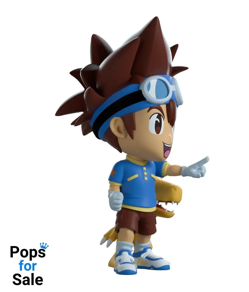 Youtooz Tai and Agumon