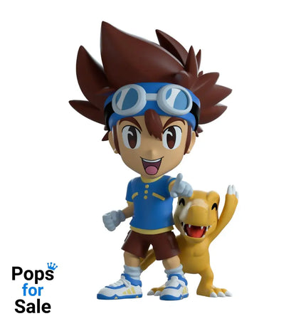 Youtooz Tai and Agumon