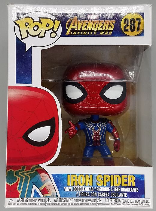 #287 Iron Spider - Marvel Avengers Infinity War - Box Damaged Funko POP