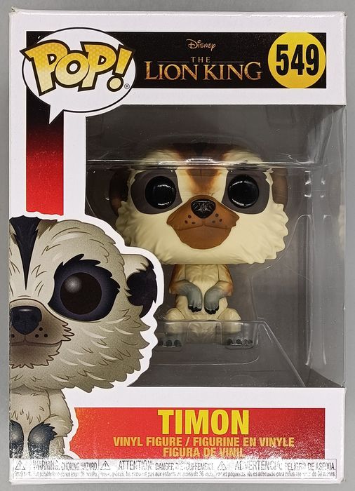 549 Timon - Disney The Lion King (Live Action Funko POP - Damaged Box
