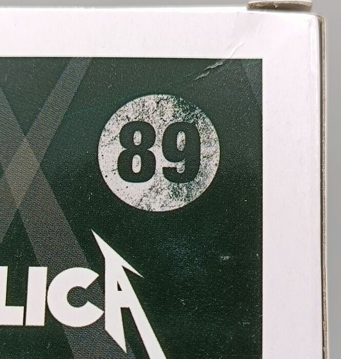 89 Lady Justice - Metallica - Rocks - Box Damaged Funko POP