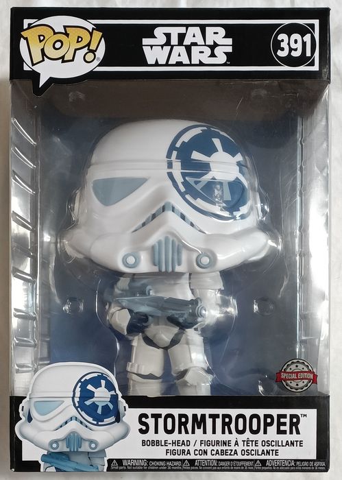 391 Stormtrooper (Artist) - 10 Inch - Star Wars Box Damaged Funko POP