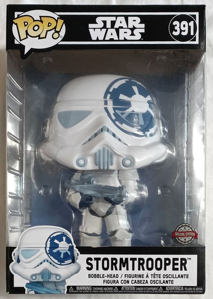 391 Stormtrooper (Artist) - 10 Inch - Star Wars Box Damaged Funko POP