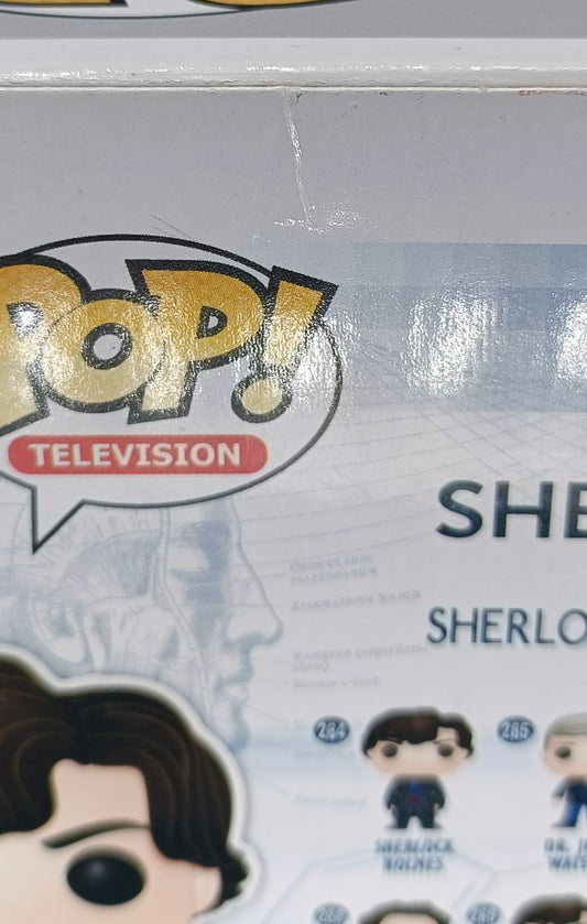#292 Sherlock with Apple - Sherlock - Box Damaged Funko POP