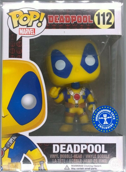 #112 Deadpool (Thumb Up- X-Men- Inverse) Marvel Exclusive Funko POP