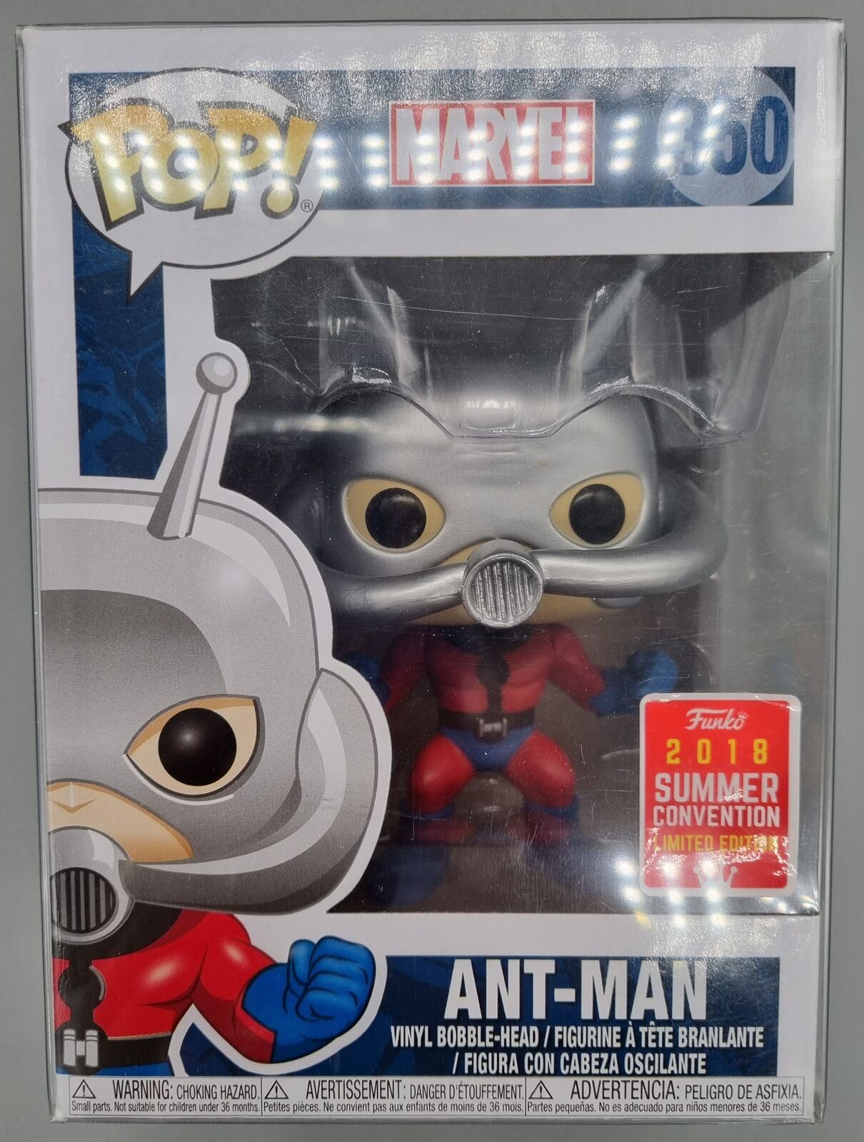 #350 Ant-Man (Classic) - Marvel - 2018 Con Funko POP