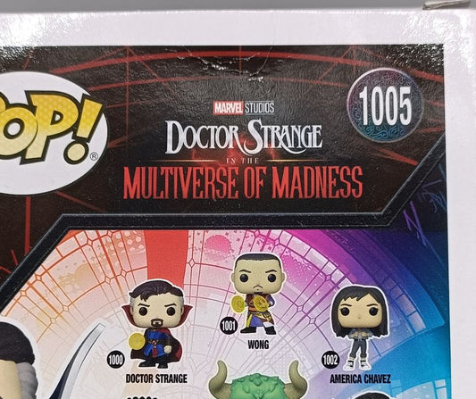 #1005 Supreme Strange - Marvel Doctor Strange 2 Box Damaged Funko POP