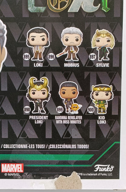 #896 Mobius - Marvel Loki - Box Damaged Funko POP