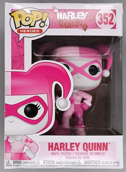 352 Harley Quinn (BCA) - DC Breast Cancer Awareness Funko POP - Box Damaged