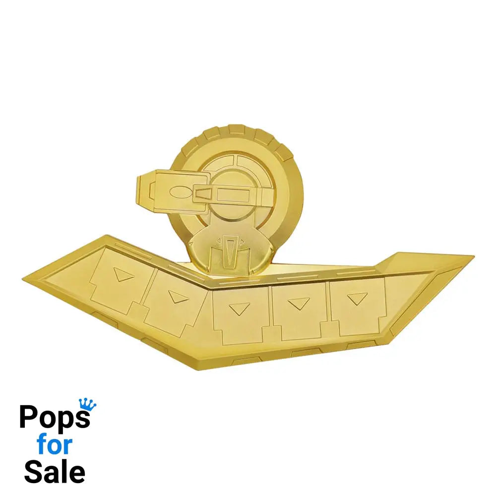 Yu-Gi-Oh! 24K Gold Plated Duel Disk Mini Replica 18 cm Replicas
