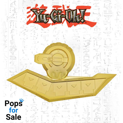 Yu-Gi-Oh! 24K Gold Plated Duel Disk Mini Replica 18 cm