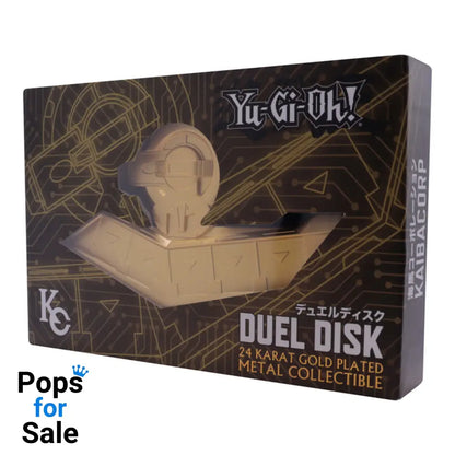 Yu-Gi-Oh! 24K Gold Plated Duel Disk Mini Replica Replica