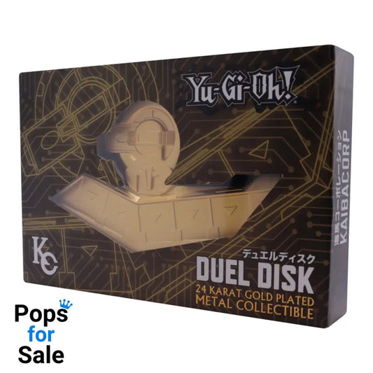 Yu-Gi-Oh! 24K Gold Plated Duel Disk Mini Replica Replica