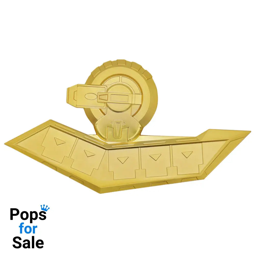 Yu-Gi-Oh! 24K Gold Plated Duel Disk Mini Replica Replica
