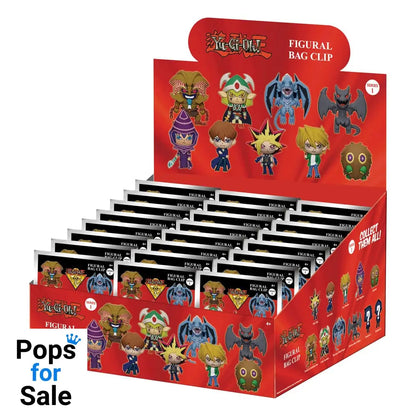 Yu-Gi-Oh 3D PVC Bag Clips Series 1 Display (24) Keyrings