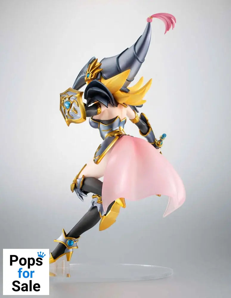 Yu-Gi-Oh! Duel Monsters Monsters Chronicle Art Works PVC Statue Dark Magician Girl the Dragon Knight 22 cm