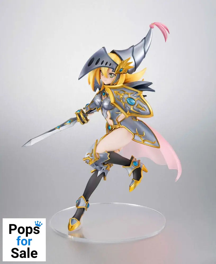 Yu-Gi-Oh! Duel Monsters Monsters Chronicle Art Works PVC Statue Dark Magician Girl the Dragon Knight 22 cm