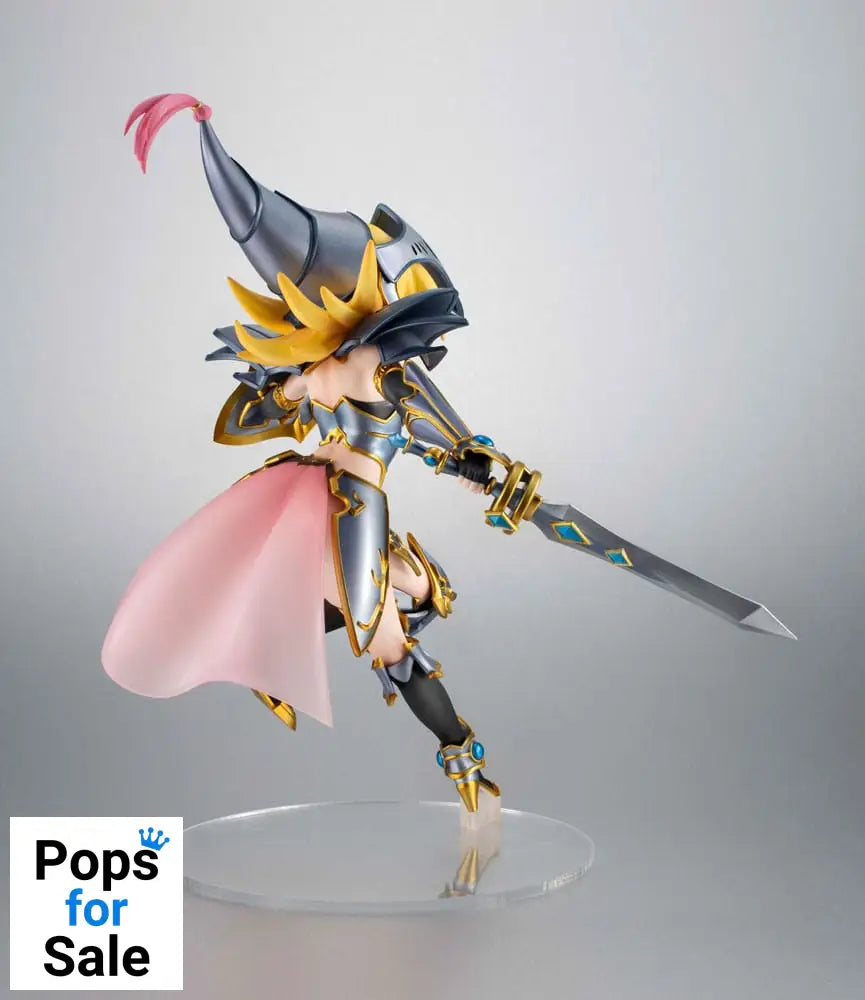Yu-Gi-Oh! Duel Monsters Monsters Chronicle Art Works PVC Statue Dark Magician Girl the Dragon Knight 22 cm