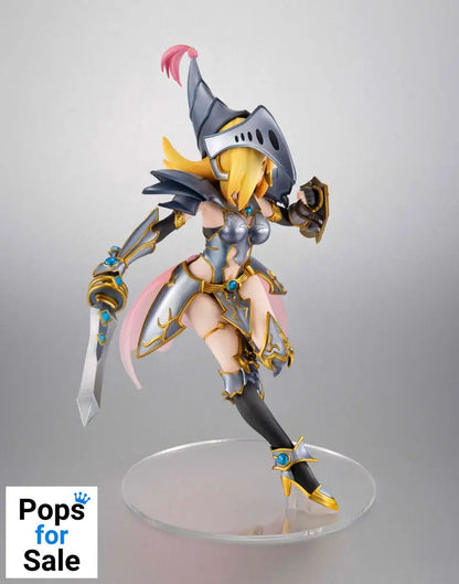 Yu-Gi-Oh! Duel Monsters Monsters Chronicle Art Works PVC Statue Dark Magician Girl the Dragon Knight 22 cm