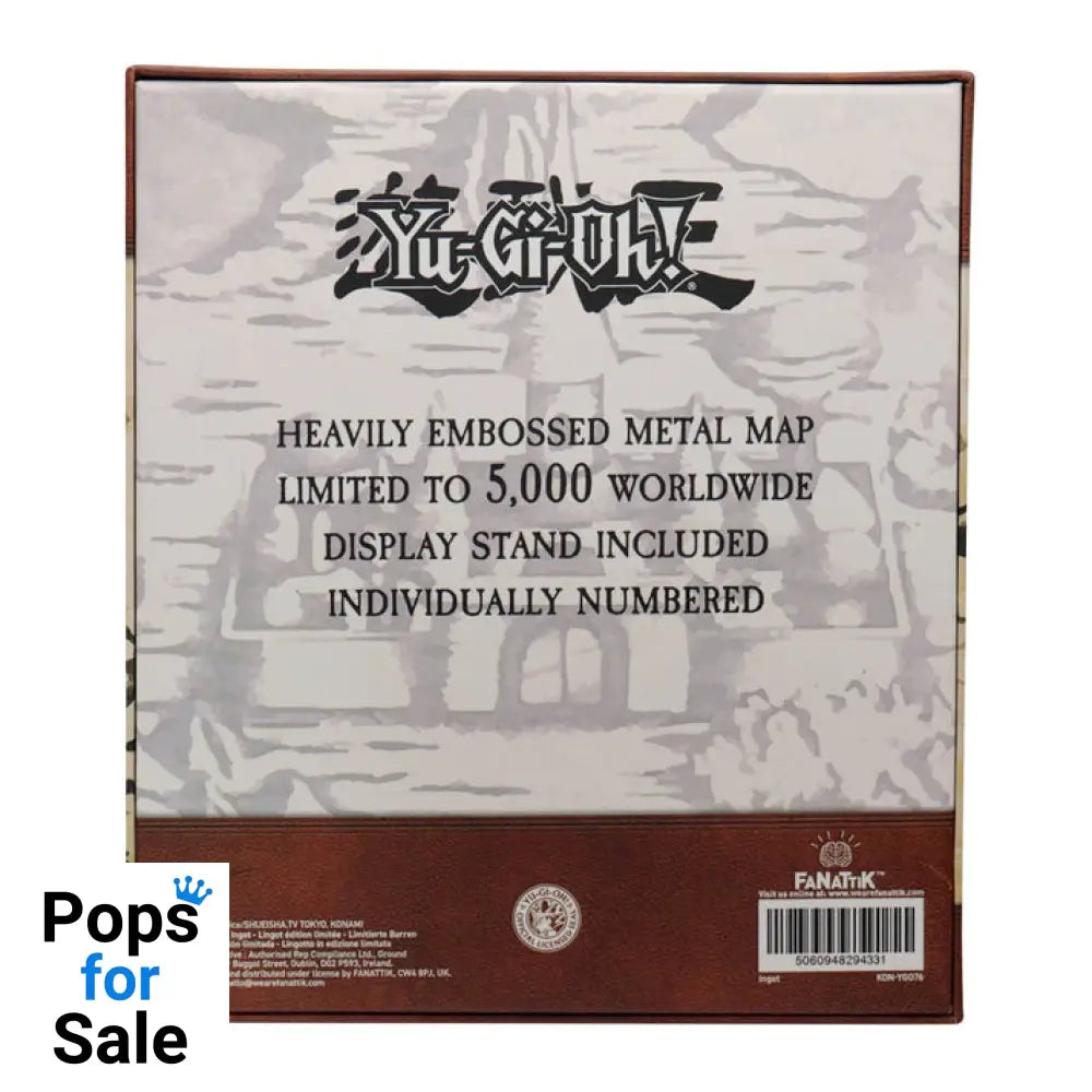 Yu-Gi-Oh! Duelist Kingdom Metal Map Metal Map