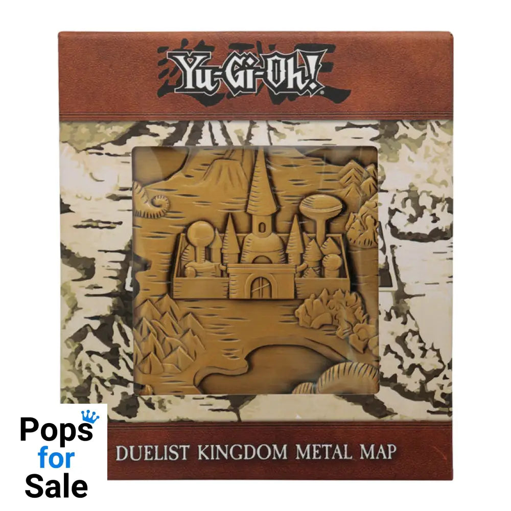 Yu-Gi-Oh! Duelist Kingdom Metal Map Metal Map