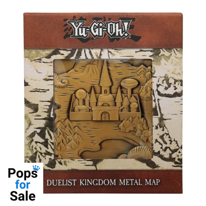 Yu-Gi-Oh! Duelist Kingdom Metal Map Metal Map
