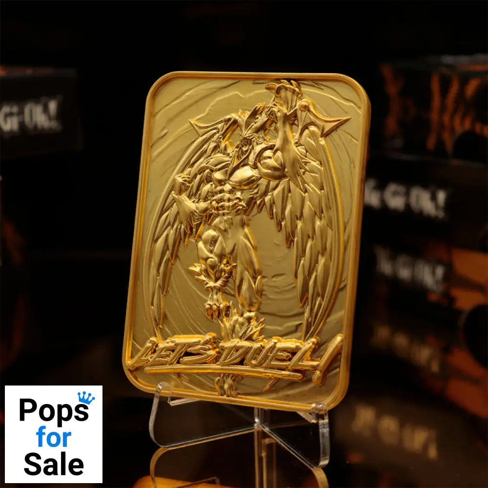 Yu-Gi-Oh! GX Elemental Hero Avian 24K Gold Plated Ingot Ingot