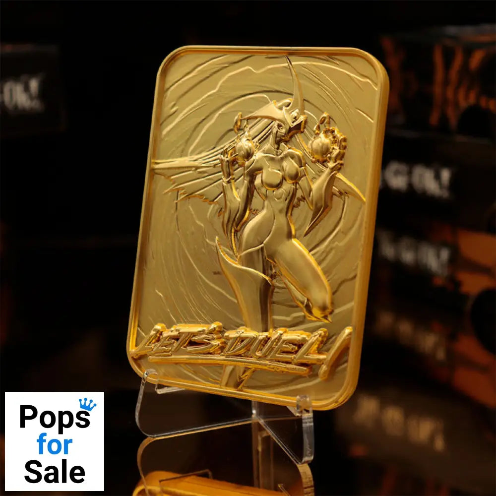 Yu-Gi-Oh! GX Elemental Hero Burstinatrix 24k Gold Plated Ingot Ingot