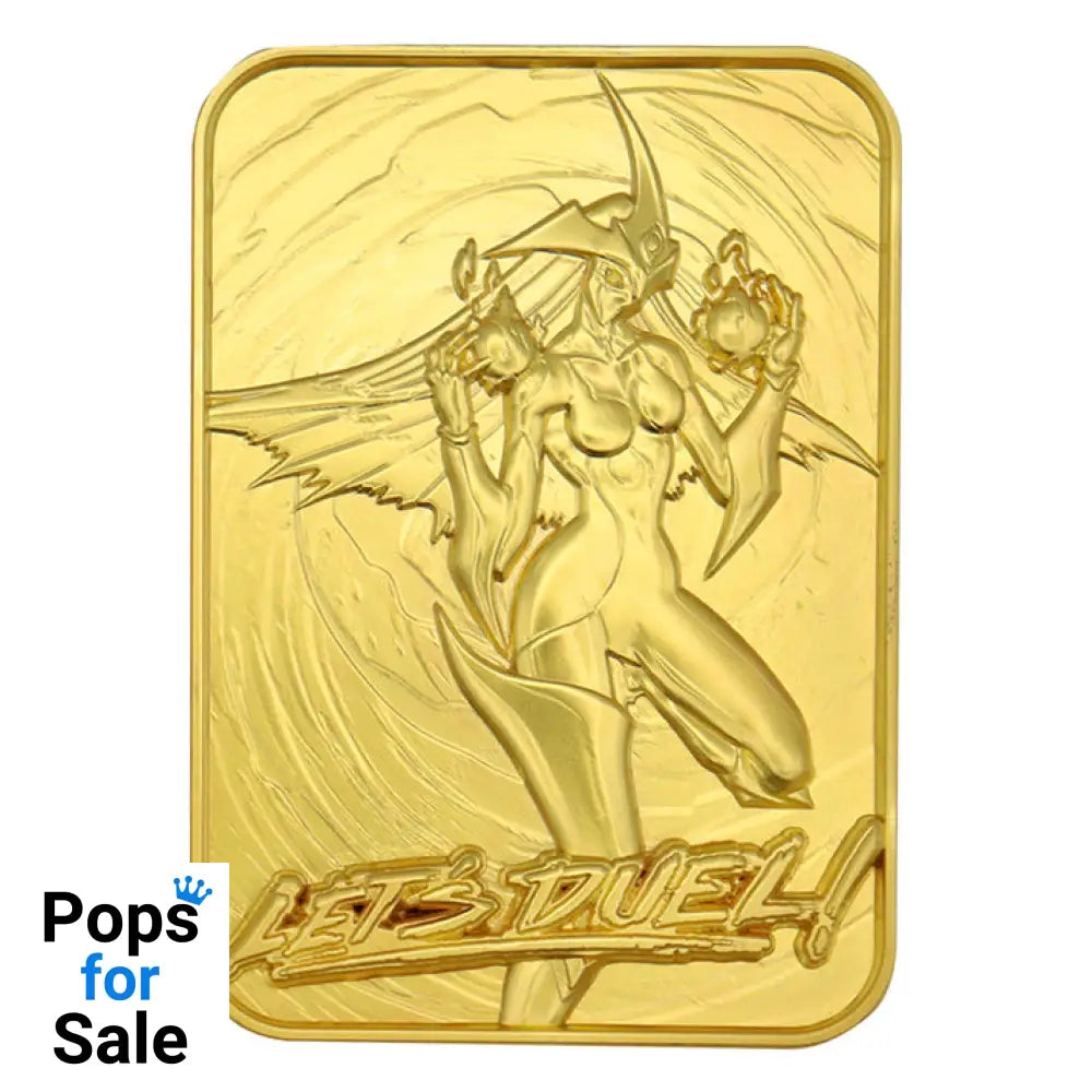 Yu-Gi-Oh! GX Elemental Hero Burstinatrix 24k Gold Plated Ingot Ingot