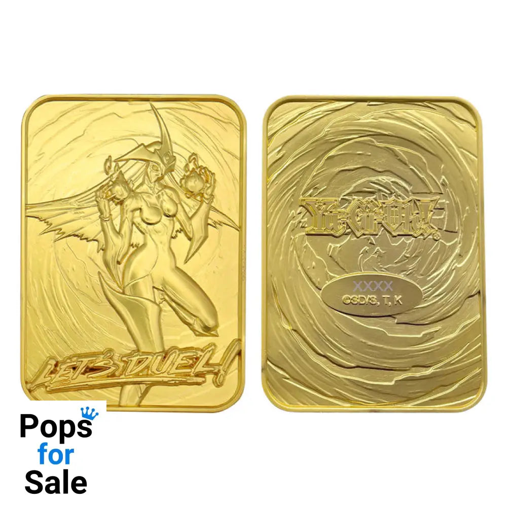Yu-Gi-Oh! GX Elemental Hero Burstinatrix 24k Gold Plated Ingot Ingot